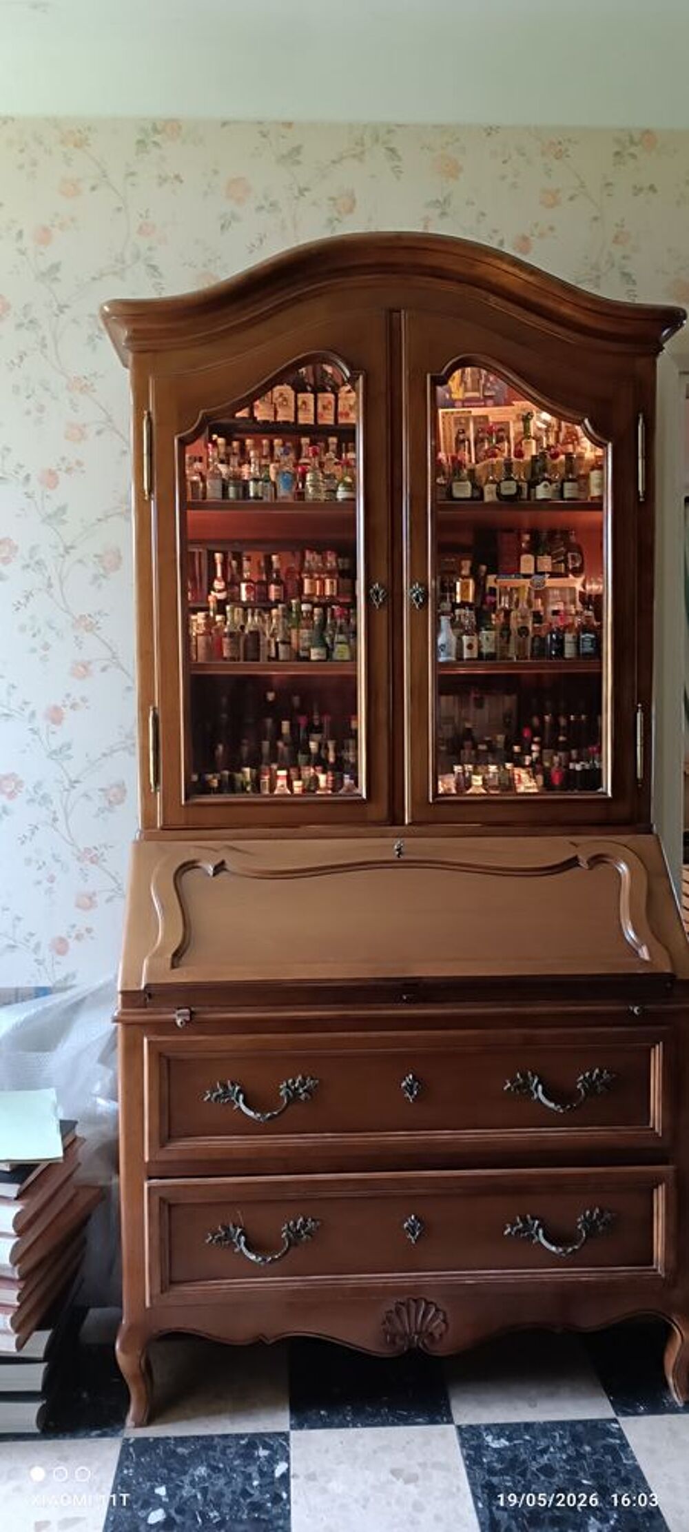 Superbe secr&eacute;taire vitrine Meubles