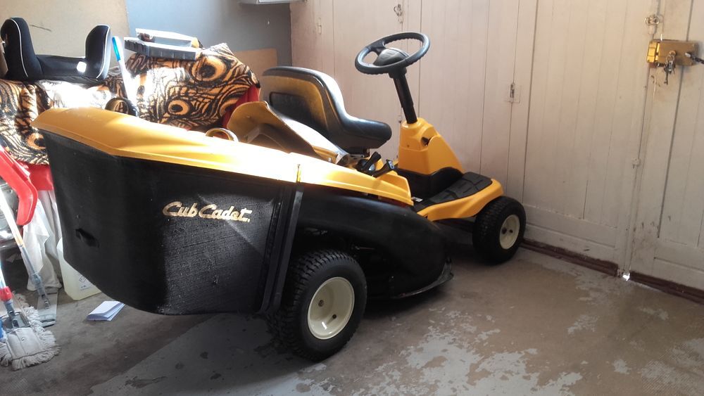 tondeuse auto port&eacute; Jardin