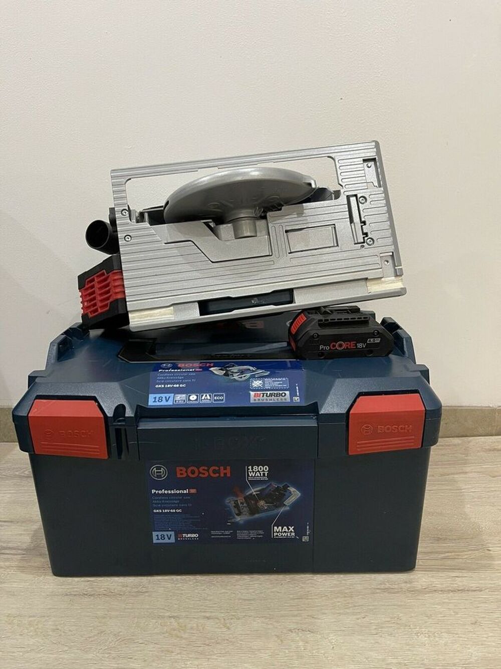 Scie Bosch 18 V BITURBO GKS 18V-68 C neuve Bricolage