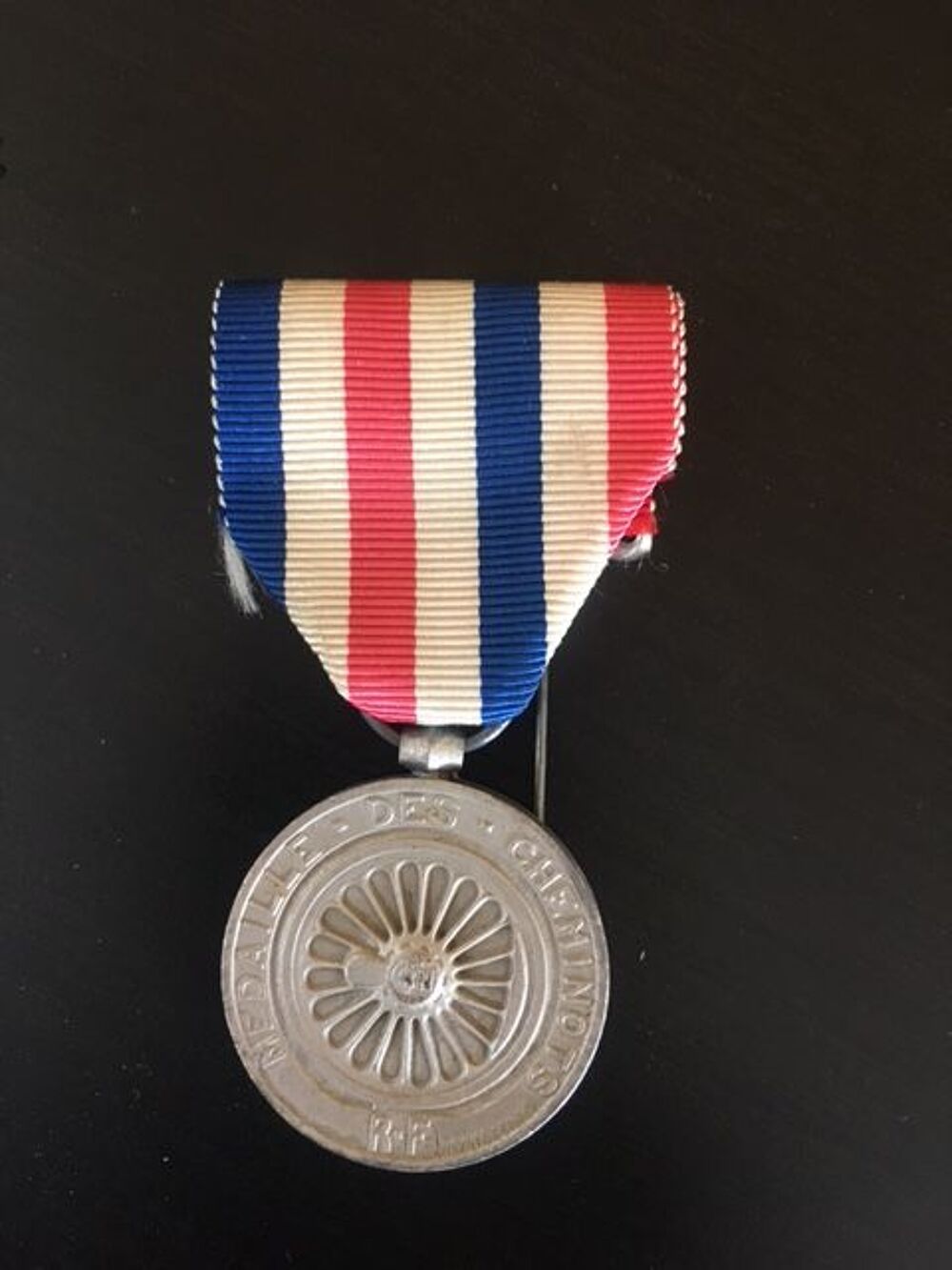 M&eacute;daille des cheminots Argent 