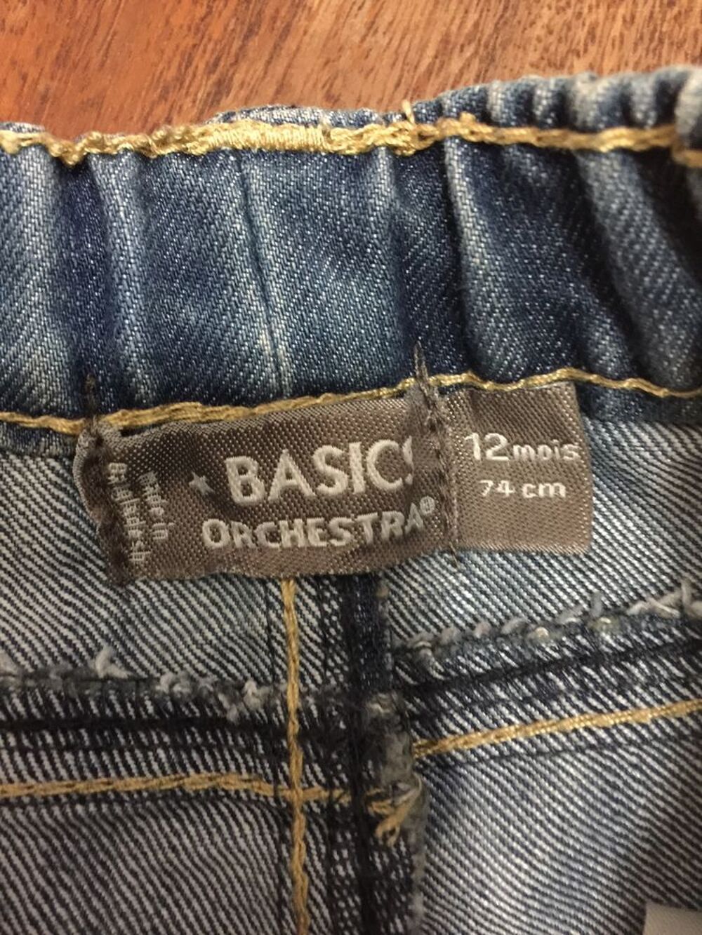 Lot de 2 jeans enfant gar&ccedil;on &acute;&acute; Basics Orchestra &acute;&acute; Vêtements enfants