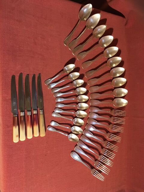 Couverts m�tal argent� 250 Narbonne (11)