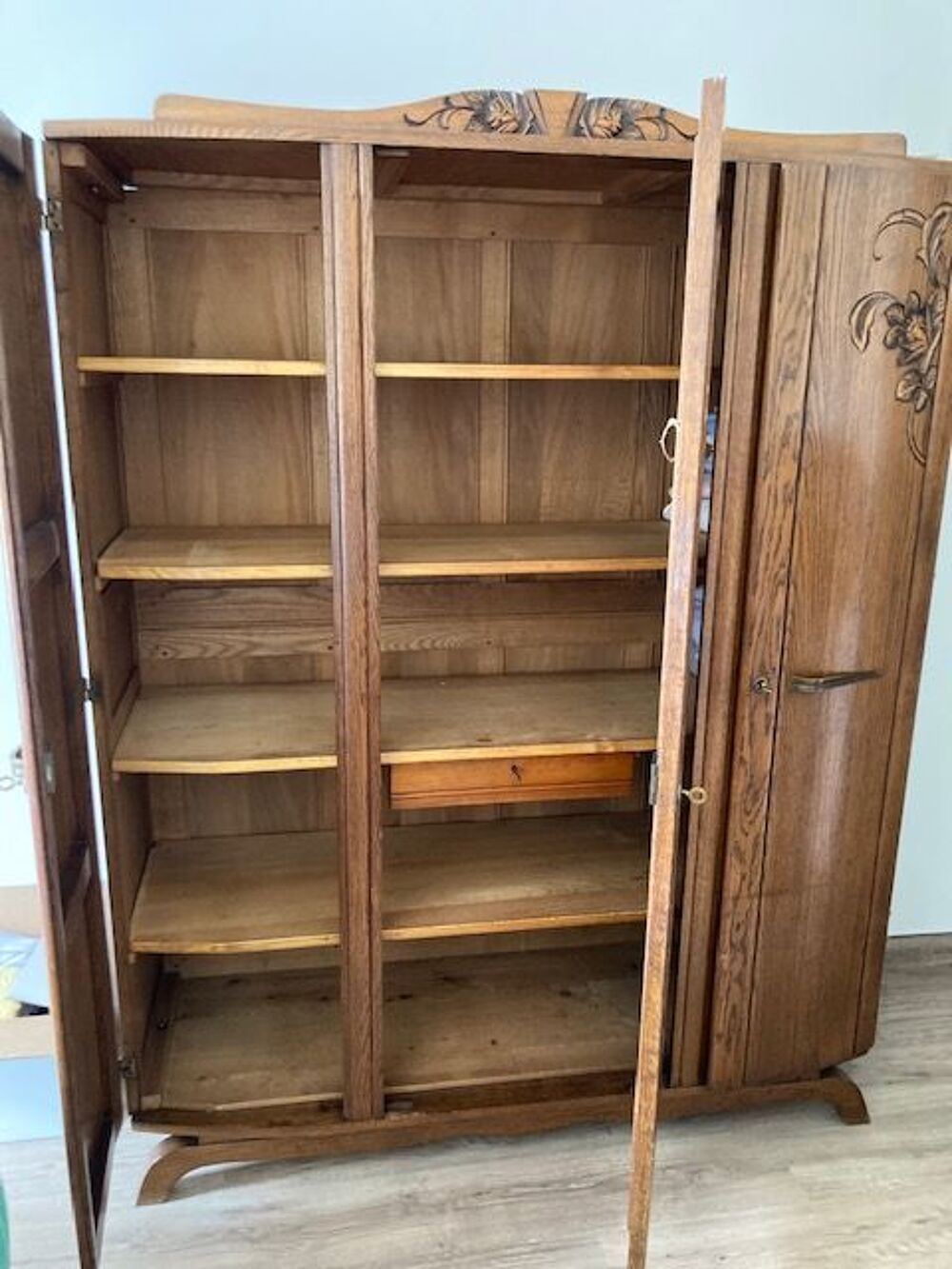 Armoire Art nouveau en ch&ecirc;ne Meubles