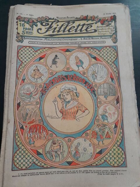 Revues Fillette de 1912  1916 0 Tharon Plage (44)