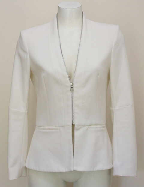 Veste blanche SANDRO T.38 Fr 80 Issy-les-Moulineaux (92)