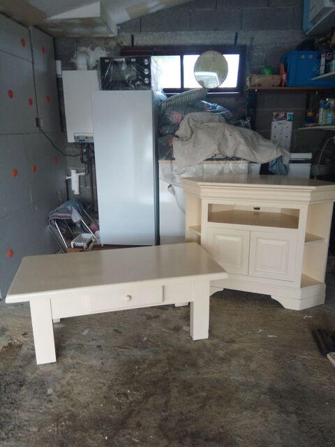 meuble d'angle tlvision+ table basse salon 80 Sauvagnon (64)