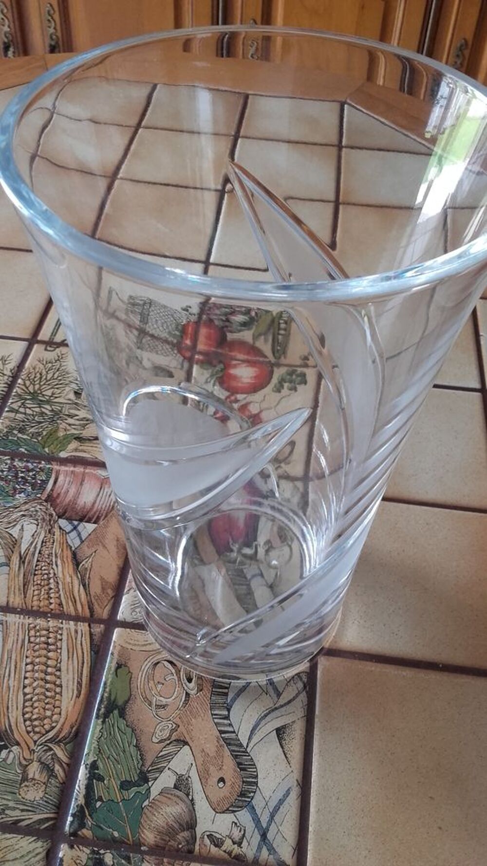 vase en cristal Dcoration