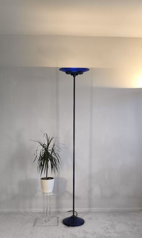 ARTELUCE Jill A380 - Magnifique lampadaire bleu Klein 1970'S 750 Crteil (94)
