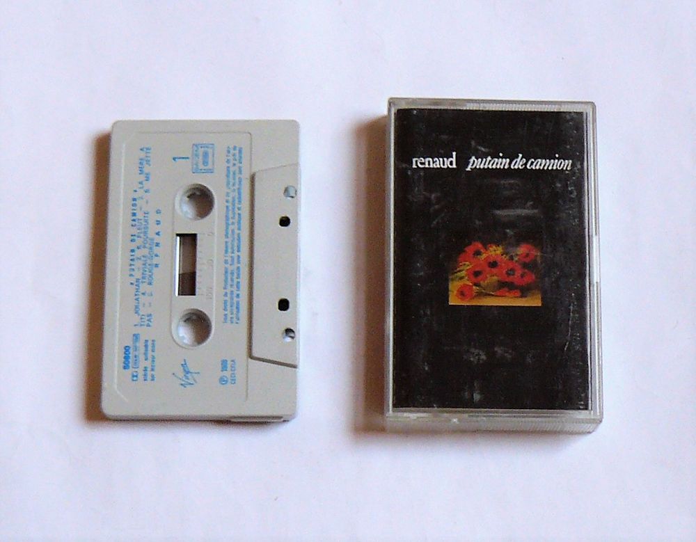  K7 RENAUD : Putain de camion - Ceci-Cela 50600 - 1988 CD et vinyles