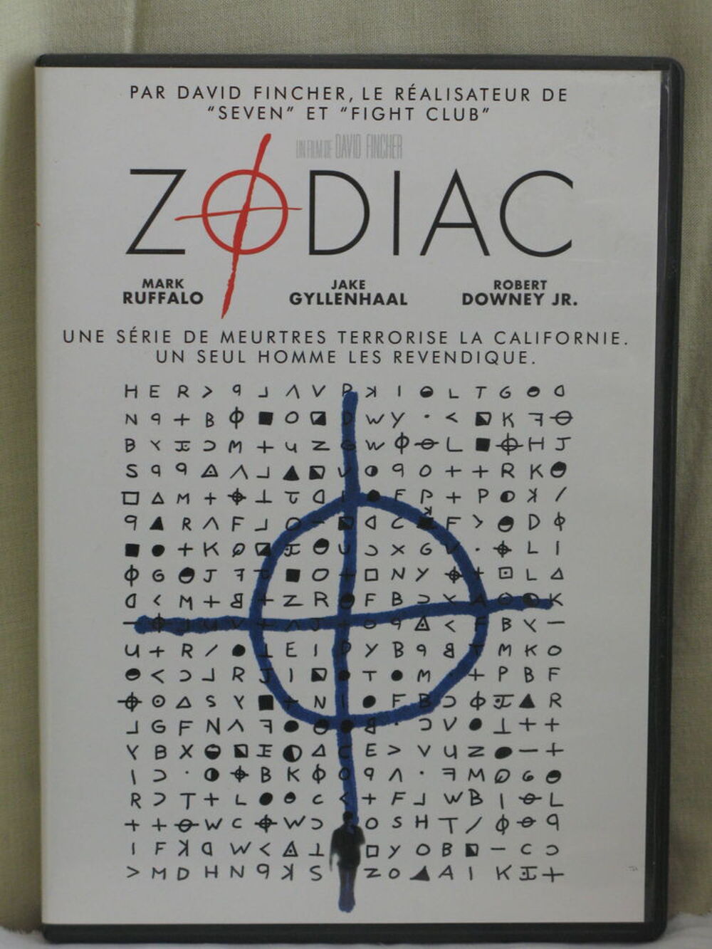 zodiac DVD et blu-ray