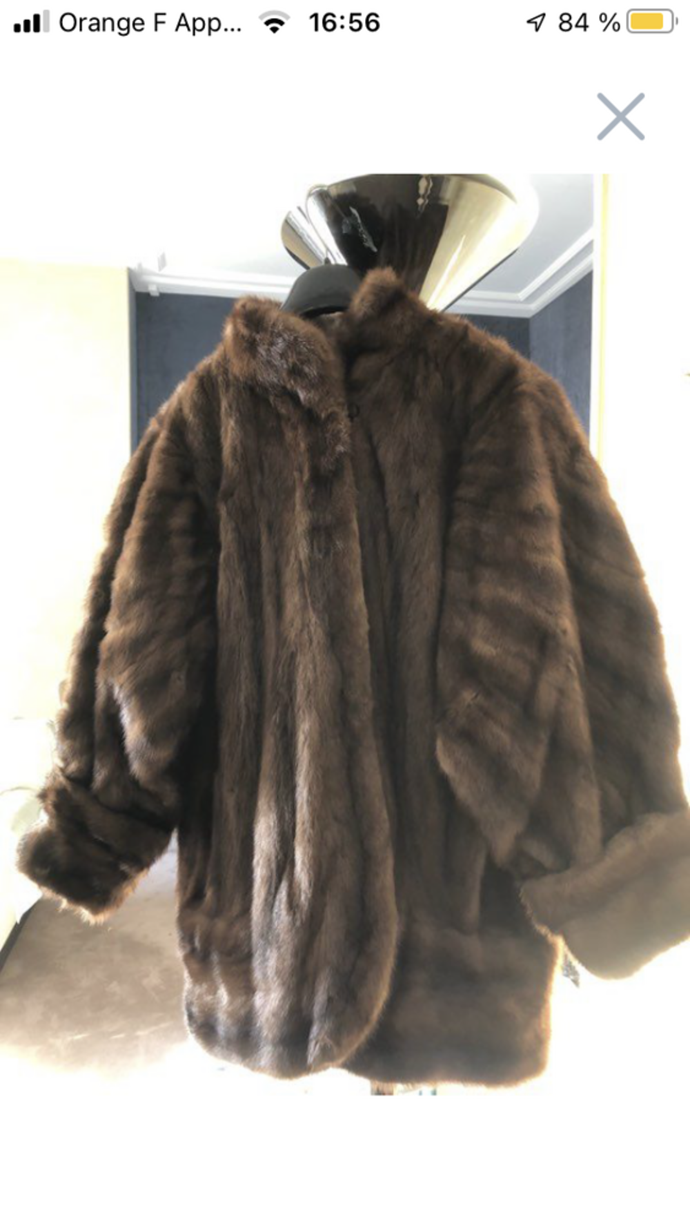 veste vison Vêtements