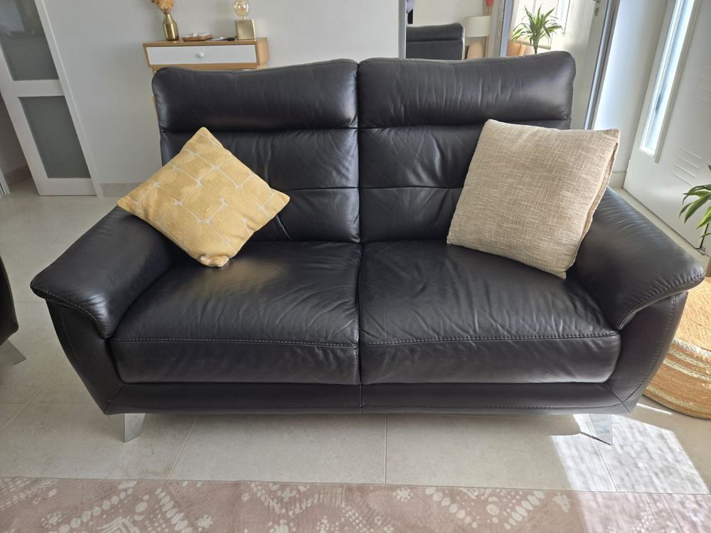 Canape cuir 2 places Meubles