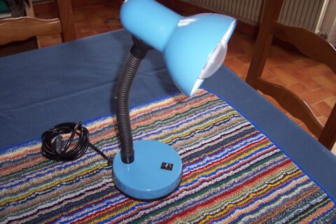 Lampe de bureau bleue E27 5 Coussay-les-Bois (86)