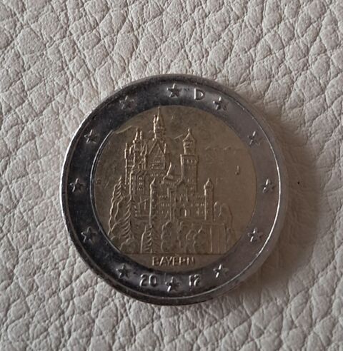 Pièce de monnaie commémorative 2 euros Allemagne 2012 Bayern 4 Carnon Plage (34)