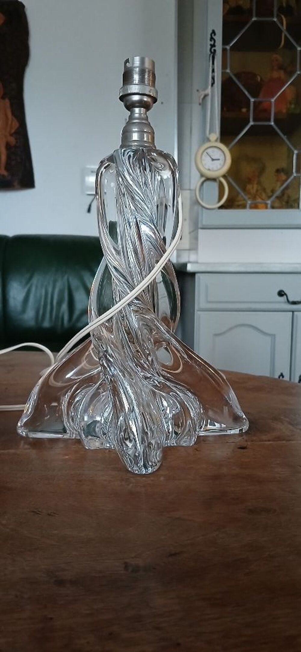 Lampe de chevet BACCARA sign&eacute; Décoration