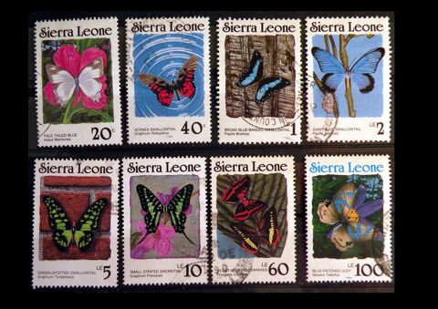 Timbres Sierra Leone 1987 YT entre 795 et 808 3 Paris 1 (75)