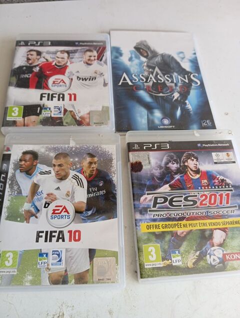 4 JEUX VIDEO PS3 10 Sisteron (04)
