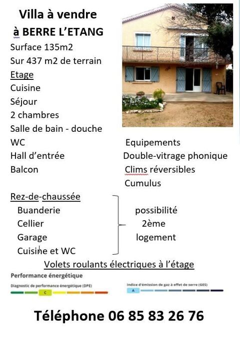   villa individuelle Villa - 5 pi�ce(s) - 135 m�