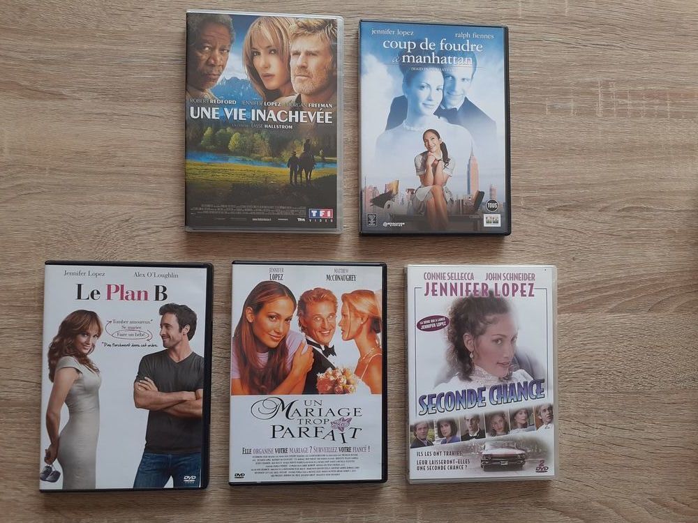  DVD " JENNIFER LOPEZ " . DVD et blu-ray