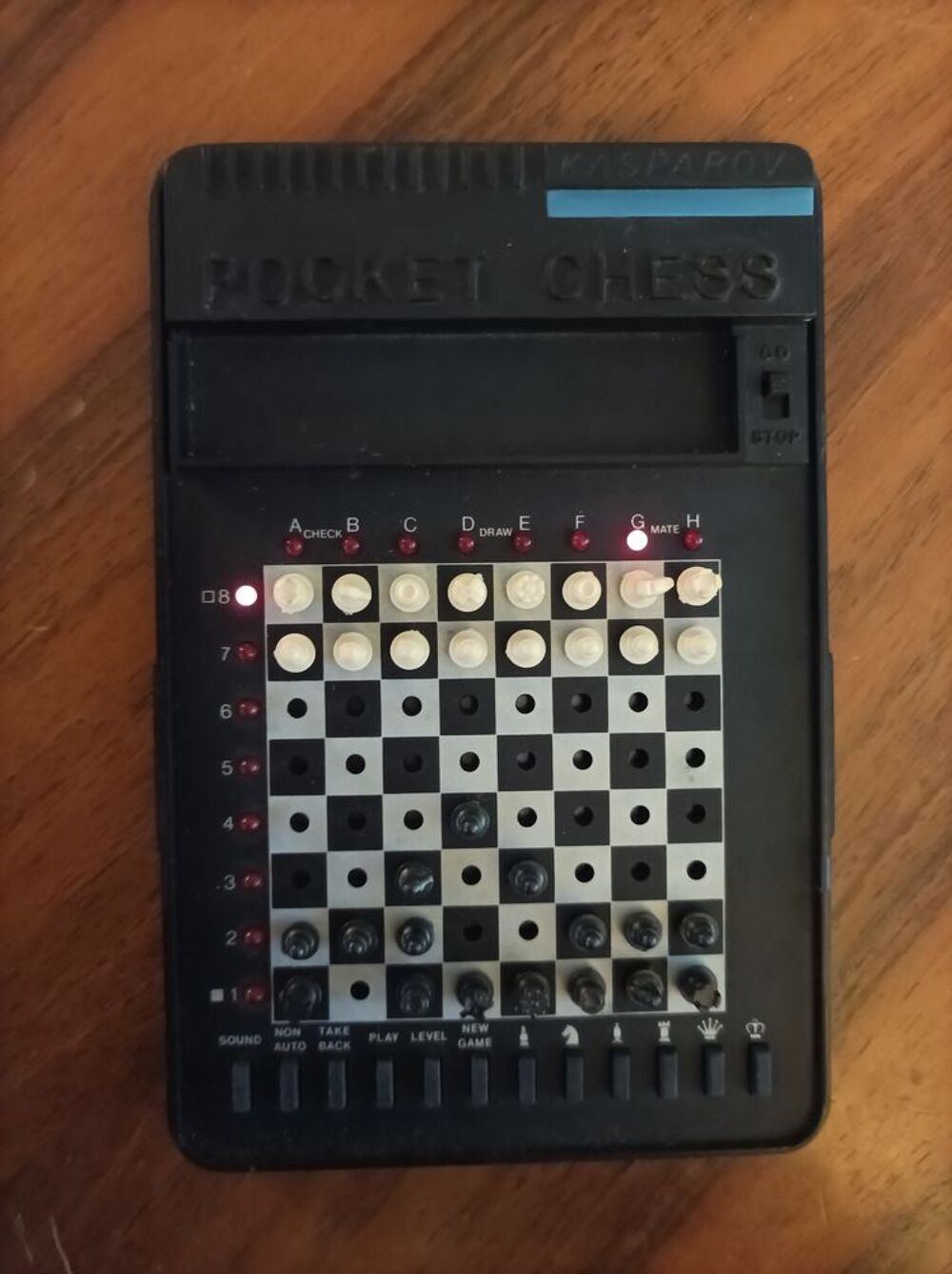 Jeu d'&eacute;chec &eacute;lectronique de poche. Jeux / jouets