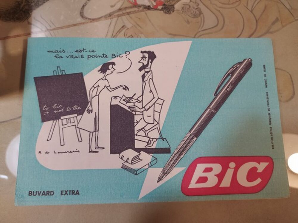Anciens Buvards Publicitaires de Collection 