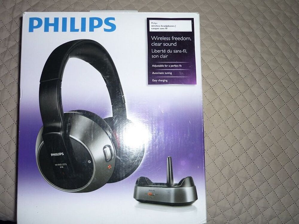 CASQUE PHILIPPS SANS FILS Audio et hifi