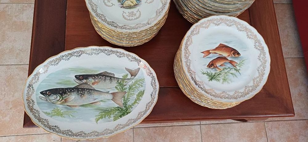 service en porcelaine de limoges BERRY Fragonard Vintage Cuisine