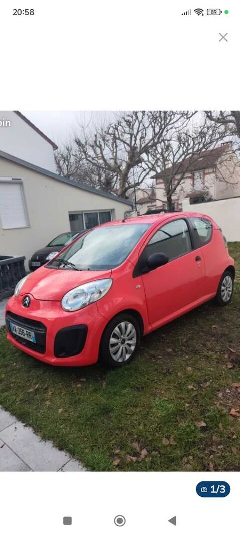 Citro&euml;n C1 1.0i Attraction 2014 occasion Saint-Maur-des-Foss&eacute;s 94100