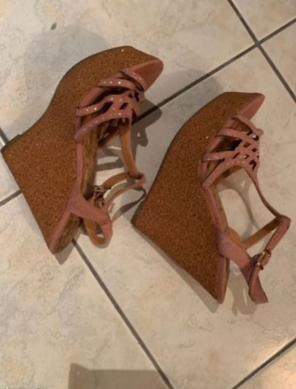 Lot de sandales talons hauts Chaussures