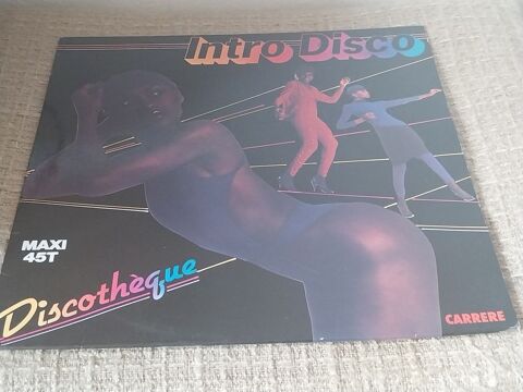 Discothèque-Intro Disco-Maxi 45T-Disque Vinyle 8 Montigny-sur-Avre (28)