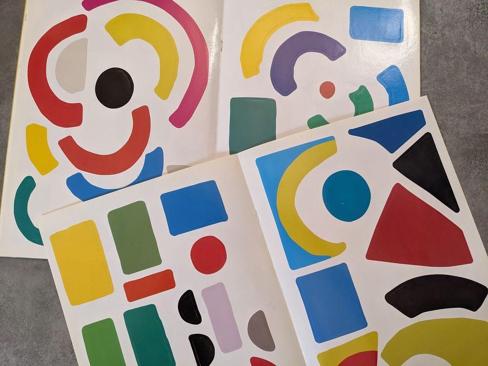 Livre "Sonia Delaunay - L'art en formes" avec autocollants Livres et BD