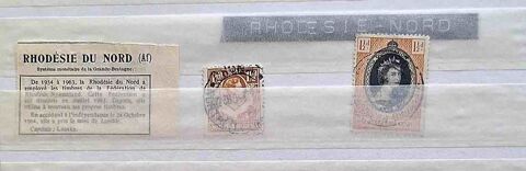 Timbres de Rhod�sie du Nord 4 Gap (05)