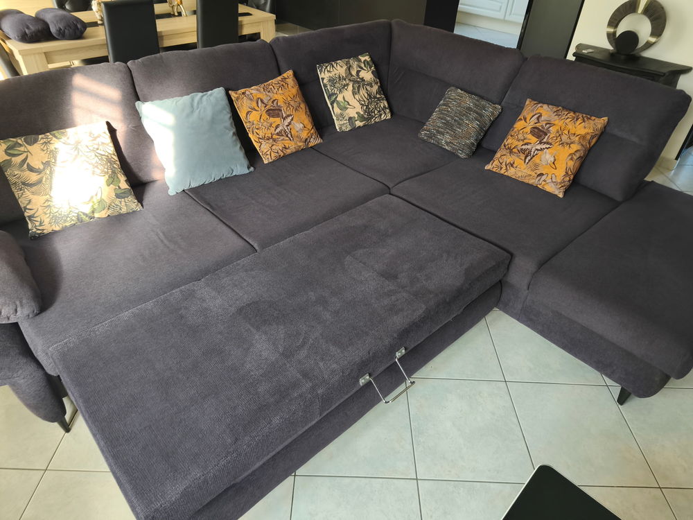 CANAPE 5 PLACECONVERTIBLE AVEC COFRE Meubles