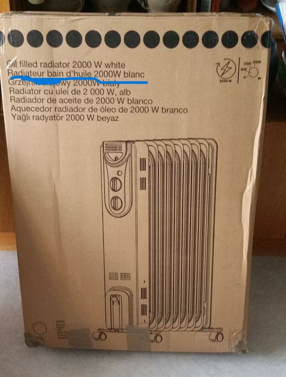 RADIATEUR &Eacute;LECTRIQUE Electroménager