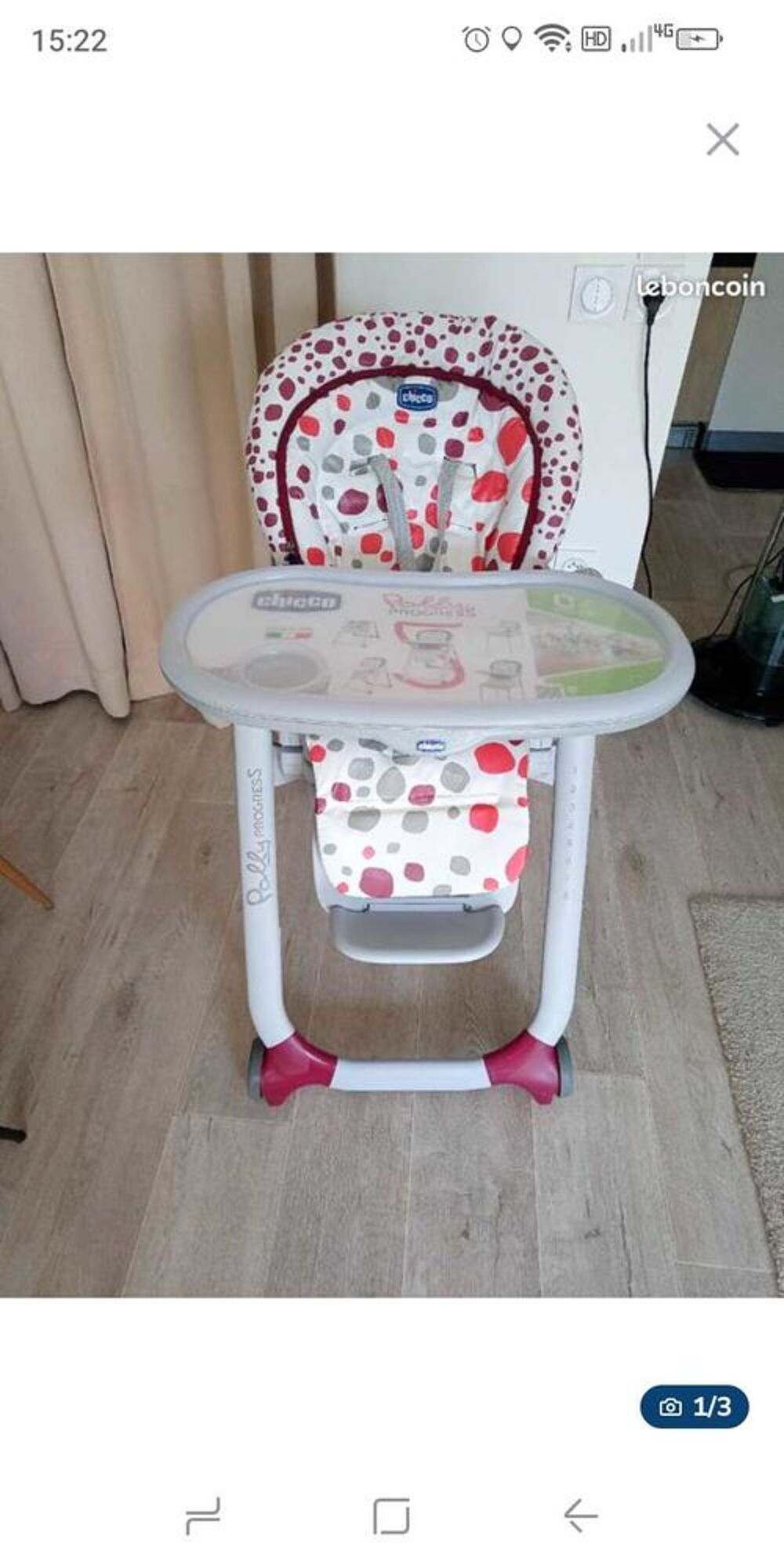 Chaise haute Mobilier enfants