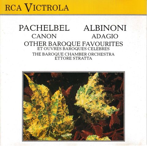 CD  Pachelbel  Canon / Albinoni  Adagio / Baroque Favourites 6 Antony (92)