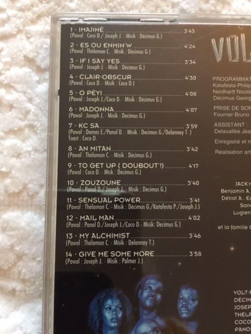 CD musique VOLT-FACE Album : DOUBOUT' CD et vinyles
