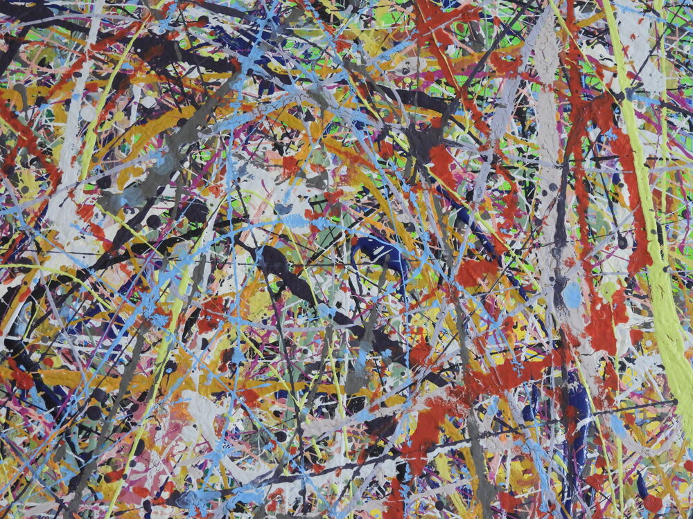 Tableau acrylique sur toile - Aurore bor&eacute;ale Décoration