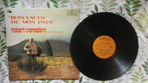 Robert MONEDIERE  ROMANCES DE MON PAYS  Vynil 33T 8 Bubry (56)