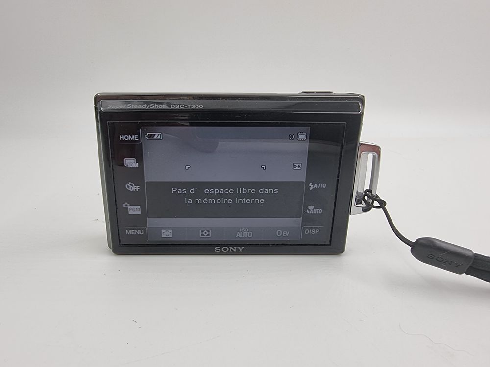 Appareil photo num&eacute;rique Sony Super Steady Shot DSC-T300 Photos/Video/TV