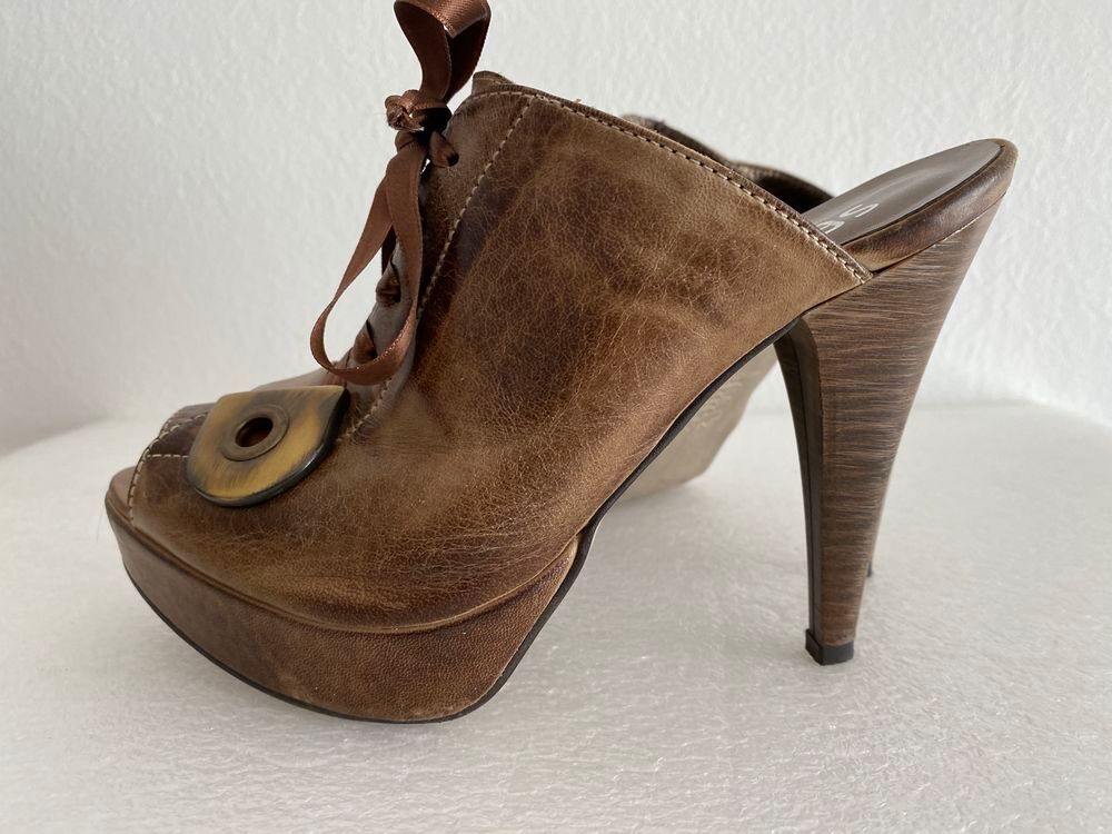 Sabot Marron Clair Chaussures