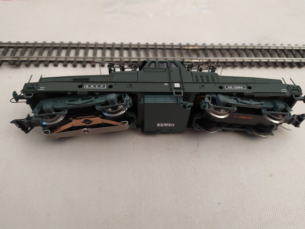 Echelle HO- M&auml;rklin Loco &eacute;lectrique BB 12068 verte r&eacute;f 37330 