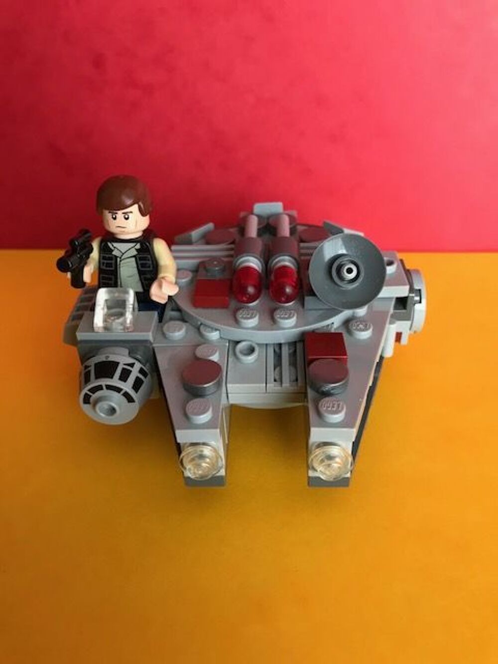 lego star wars : mini faucon millenium + han solo + notice Jeux / jouets