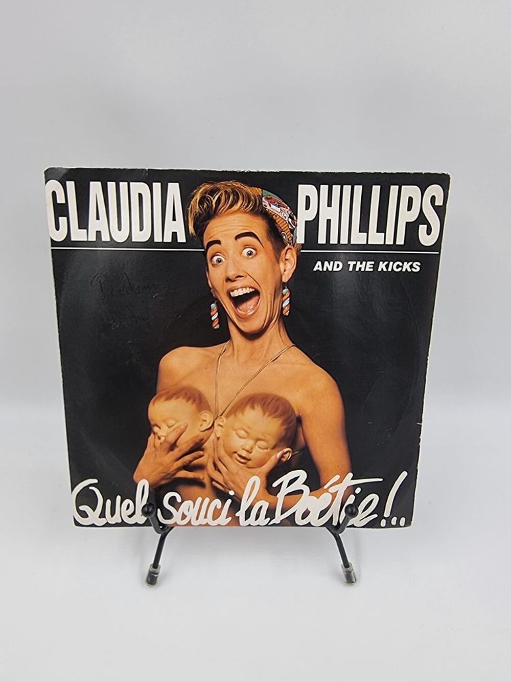 Vinyle 45 tours Claudia Phillips : Quel Souci la Bo&eacute;tie !.. CD et vinyles