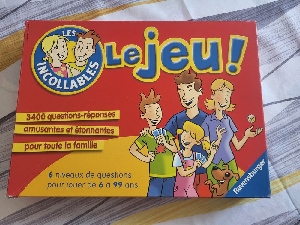 JEU LES INCOLLABLES Jeux / jouets