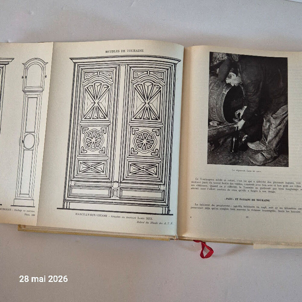 Visages de la Touraine, &Eacute;ditions de France - 1951 Livres et BD