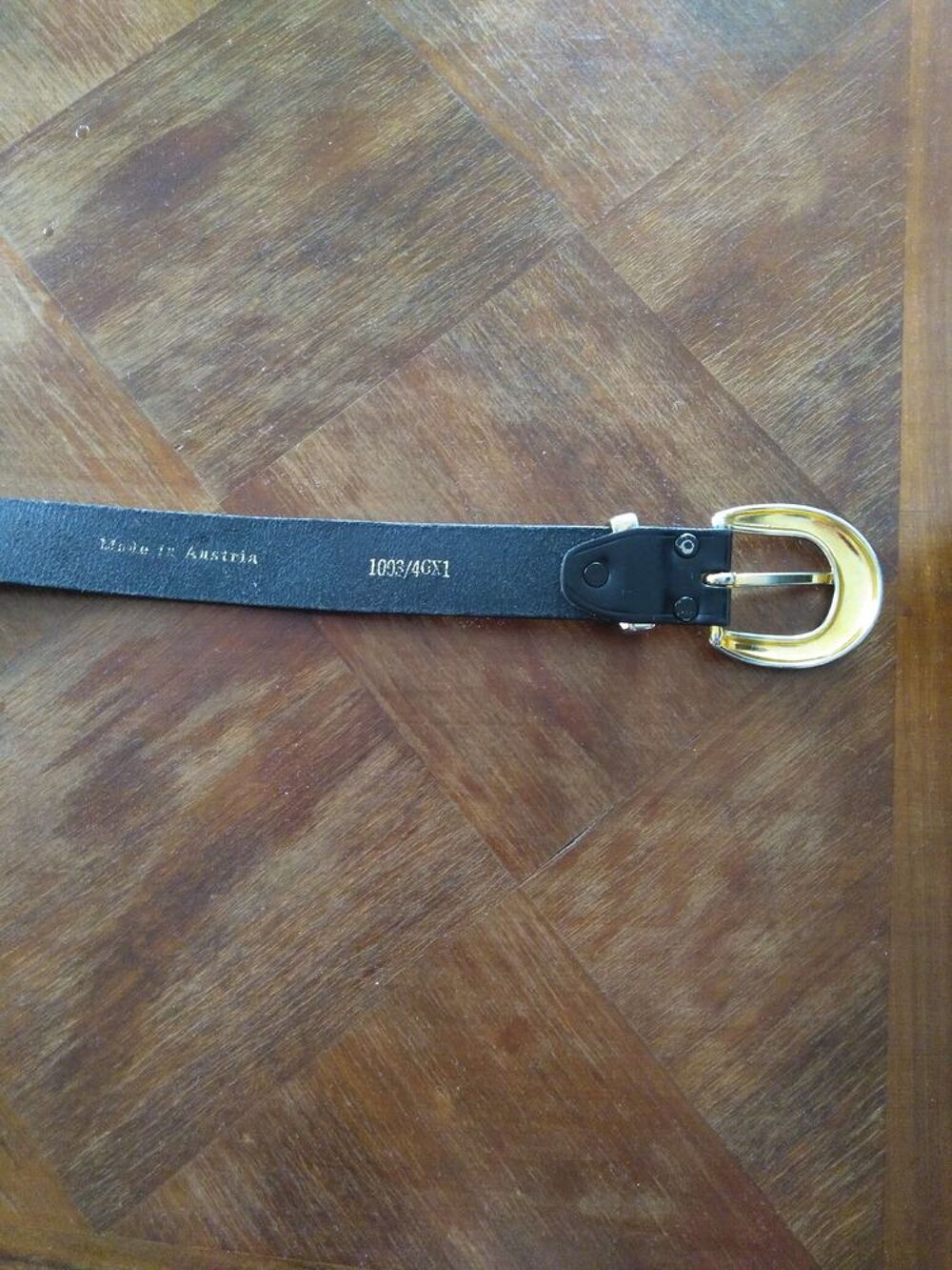 Ceinture en cuir Maroquinerie