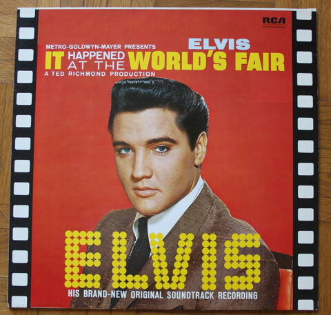 Vinyle ELVIS It happened at the world'fair
33 T 10 Vanves (92)