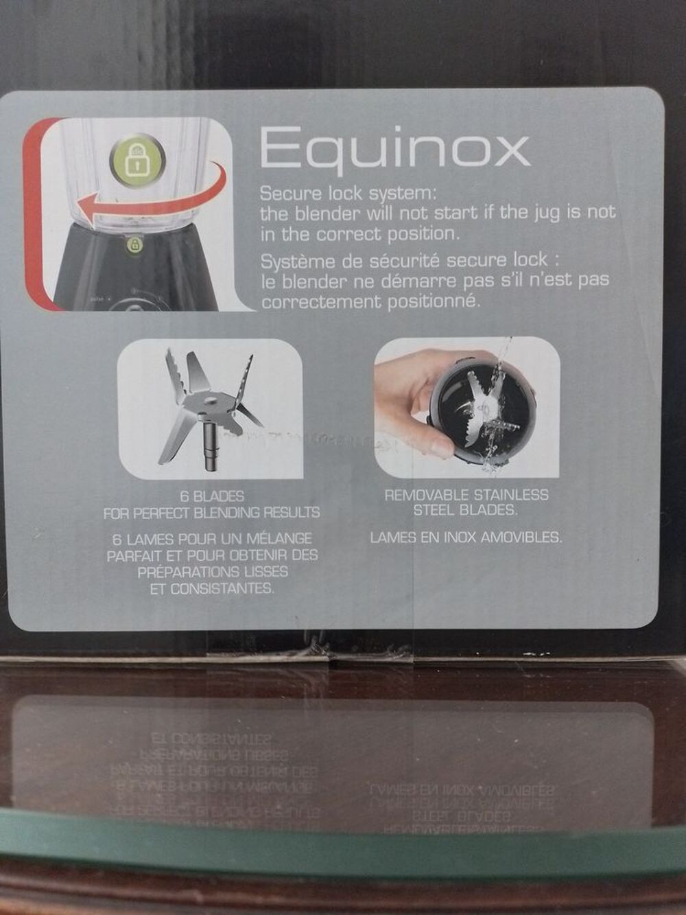 BLENDER TEFAL Equinox Neuf Electroménager