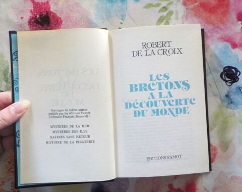 LES BRETONS A LA DECOUVERTE DU MONDE par Robert de LA CROIX 6 Bubry (56)